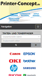 Mobile Screenshot of printer-concept.de
